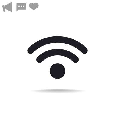 Kablosuz dalgalar web simgesi