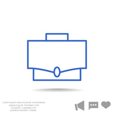 Evrak Çantası'nı basit simgesi