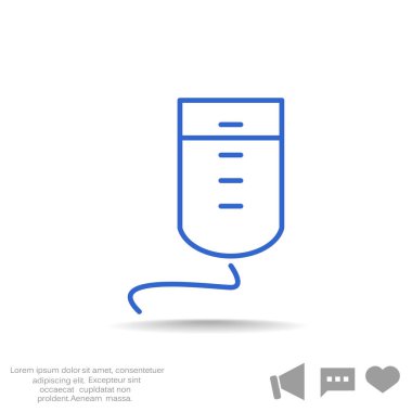 IV çanta web simgesi.