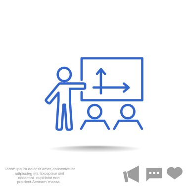 İş büyüyen grafik Presentatio