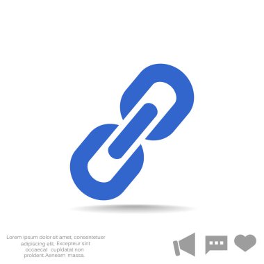 basit zincir simgesi