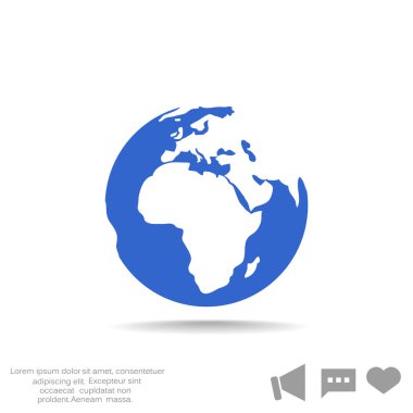 Planet earth web simgesi