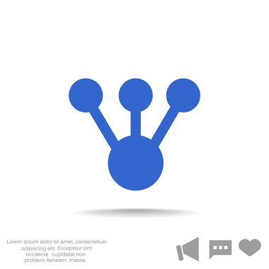 Puan simgesi arasında bağlantı