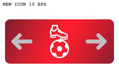 futbol web simgesi. 