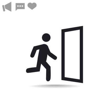 Çıkış web simgesi