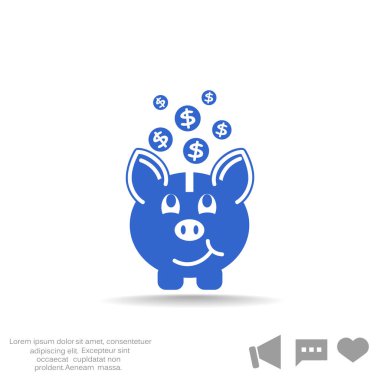 Domuz kumbarası simgesi