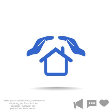 sigorta web simgesi.