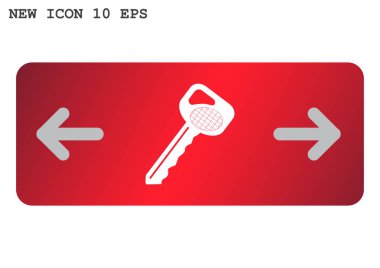 Basit anahtar web simgesi