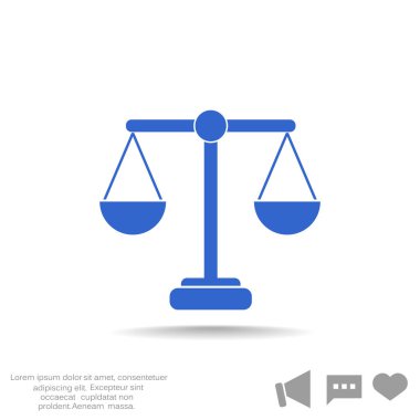 ölçekler web simgesi.