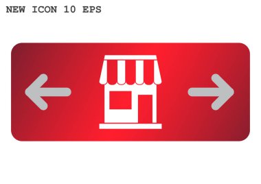 Dükkanı web simgesi. 