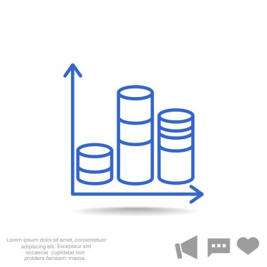 İş grafiği web simgesi