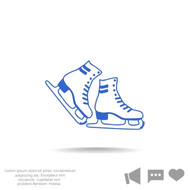  Buz pateni web simgesi