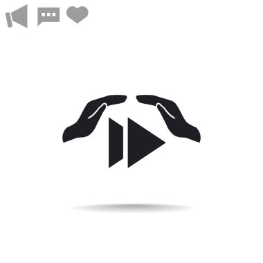 Oyun ve eller web simgesi