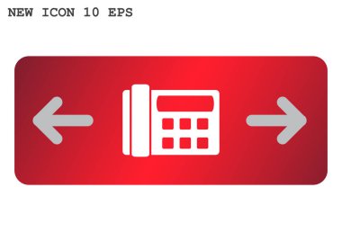 Faks telefon web simgesi