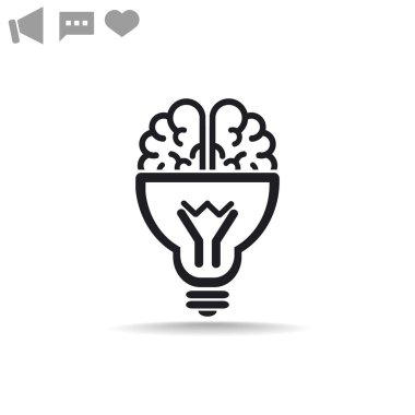 yaratıcılık web simgesi.