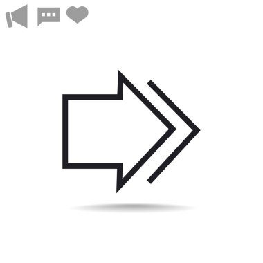 Ok işaret doğru simgesi