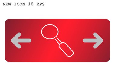 Basit büyüteç simgesini