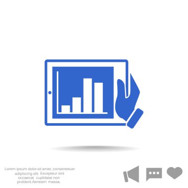 İş grafiği web simgesi