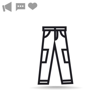 pantolon web simgesi
