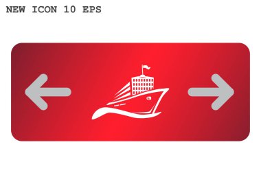 piktogram gemi simgesinin