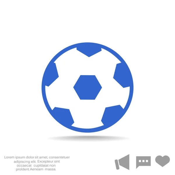 Εικονίδιο web μπάλα — Διανυσματικό Αρχείο