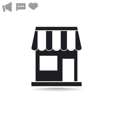 Dükkanı web simgesi. 