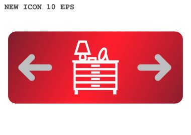 Göğüs web simgesi. 