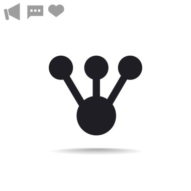 Puan simgesi arasında bağlantı