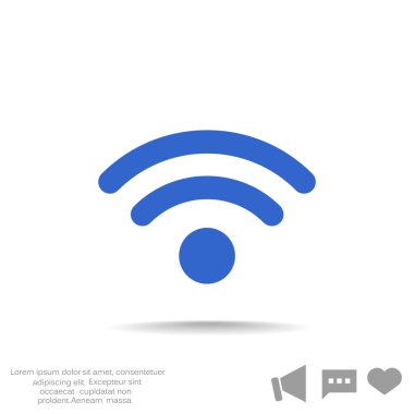 Kablosuz dalgalar web simgesi