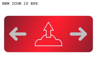 Bulut dosya download simgesi