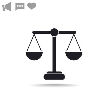 ölçekler web simgesi.