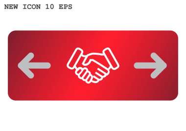 el sıkışma web simgesi. 