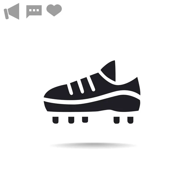 Soccer  web icon. — Stock Vector