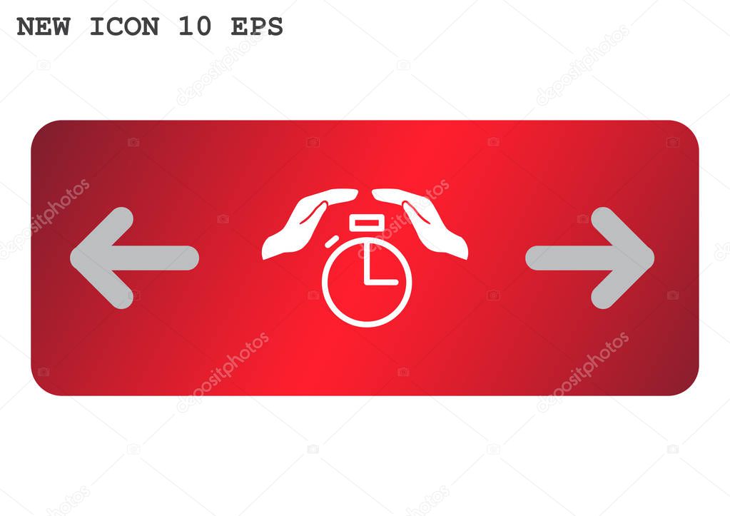 Stopwatch flat icon — Stock Vector © LovArt #164871038