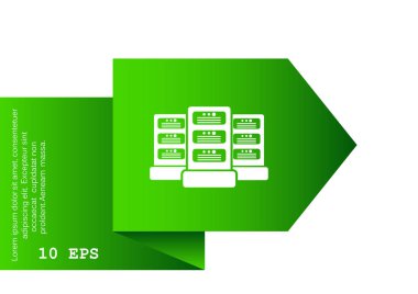 Veri sunucuları web simgesi