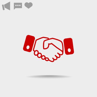 el sıkışma web simgesi.