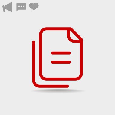 Dosyaları veya belgeleri web simgesi