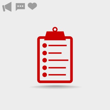 Pano basit simgesine listesi