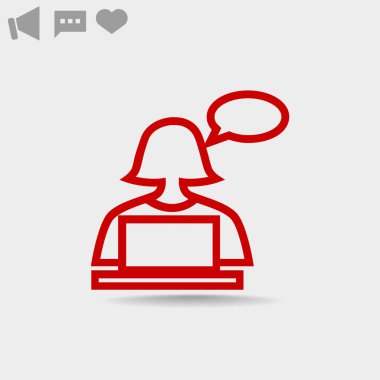 Video konferans simgesi