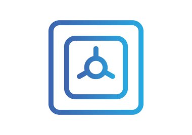 güvenli basit simgesi