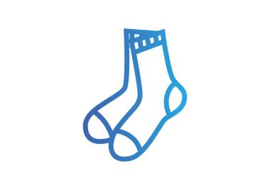 Çorap web simgesi.