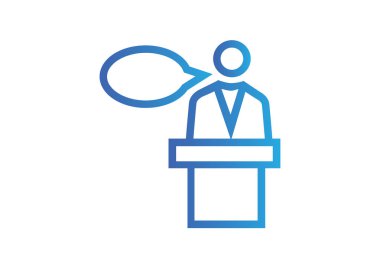 hoparlör simgesi silüeti