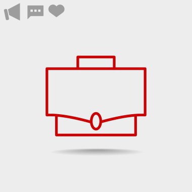 Evrak Çantası'nı basit simgesi