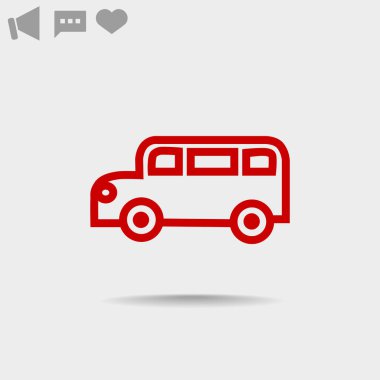 버스 웹 아이콘