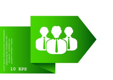 Grup insanların web simgesi