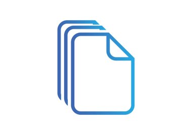 Dosyaları veya belgeleri web simgesi