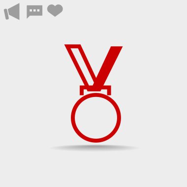  madalya web simgesi.