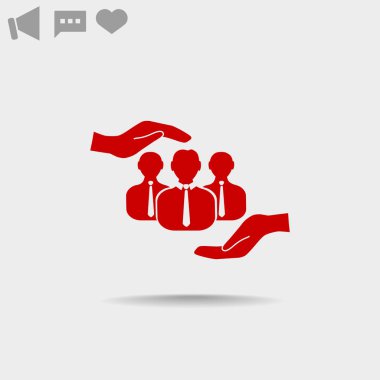 İnsanlar ve eller grup 