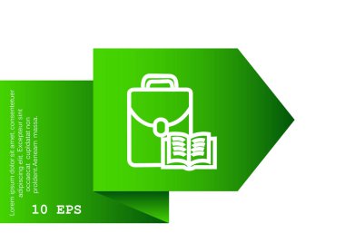  sırt çantası web simgesi.