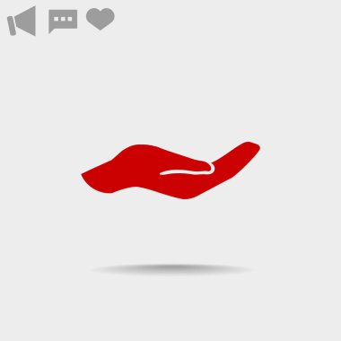 sadaka, web simgesi vermek